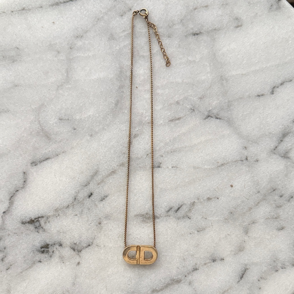Christian Dior *Highly Collectable* Cd Necklace